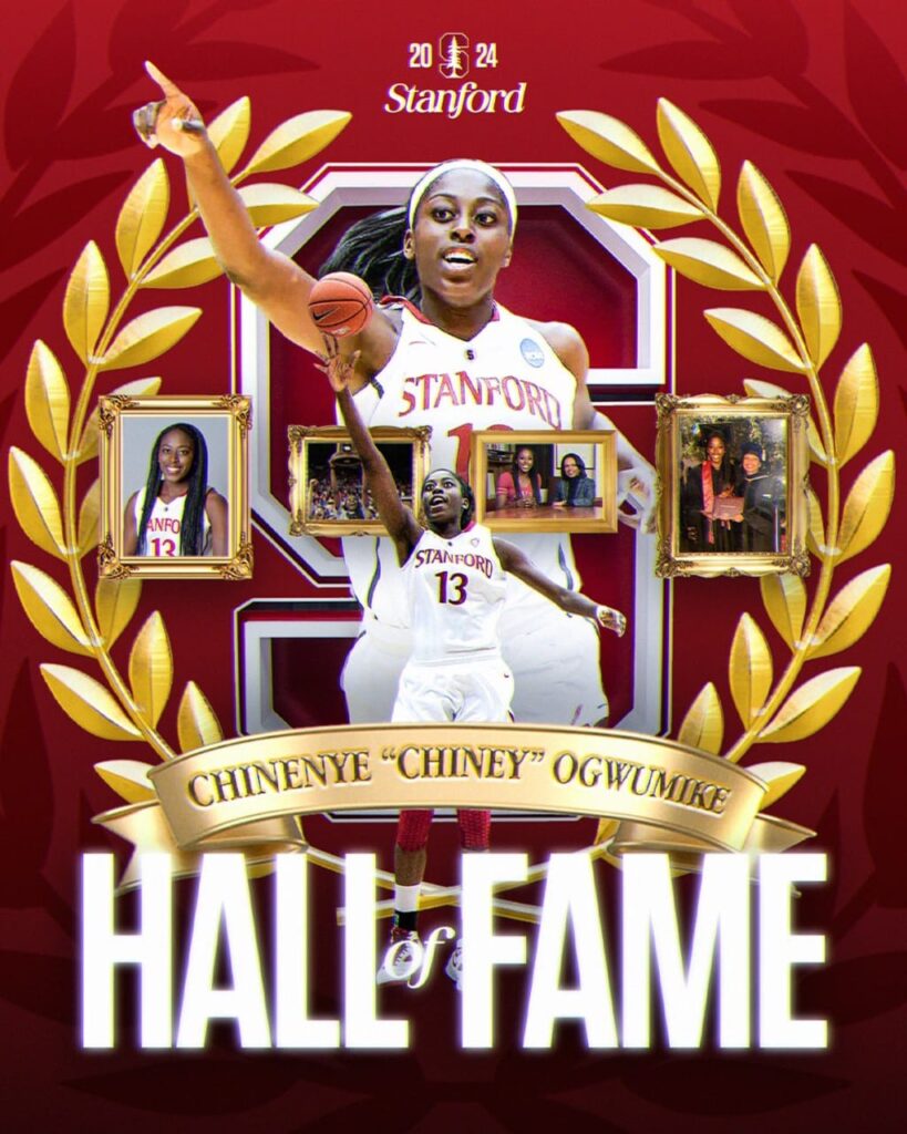 Chiney Ogwumike inducted into Stanford Athletics Hall of Fame