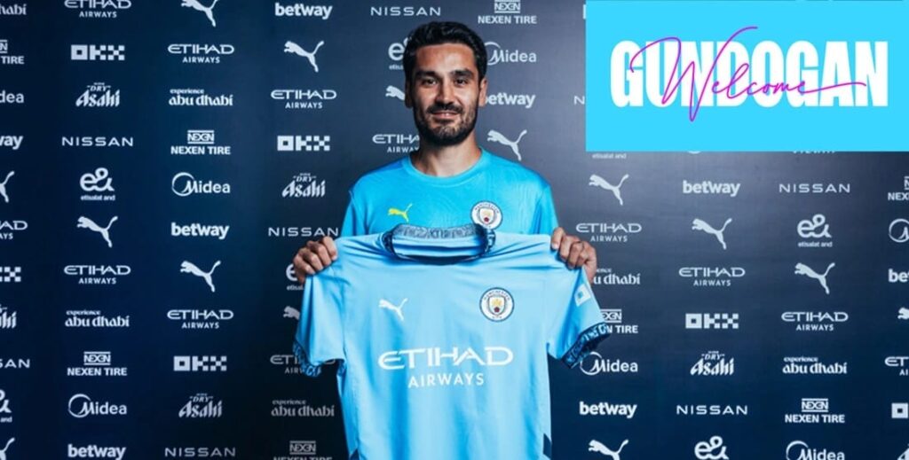 Gundogan returns to Manchester City from Barcelona