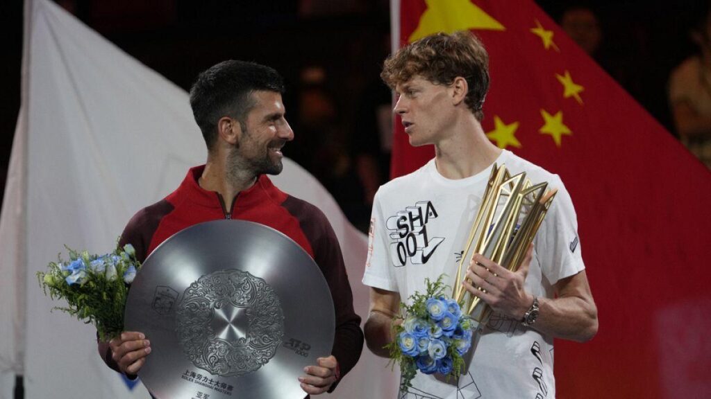 Sinner triumphs in Shanghai, stops Djokovic from claiming 100th title